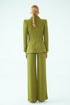 DOUBLE BREASTED JACKET GREEN - Barrus London